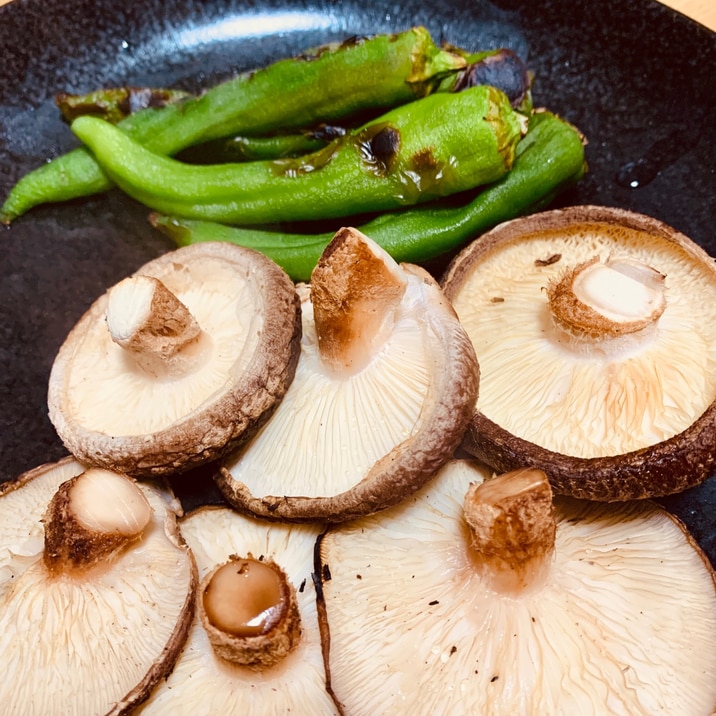 おつまみに 原木しいたけの素焼き レシピ 作り方 By おるがん 楽天レシピ